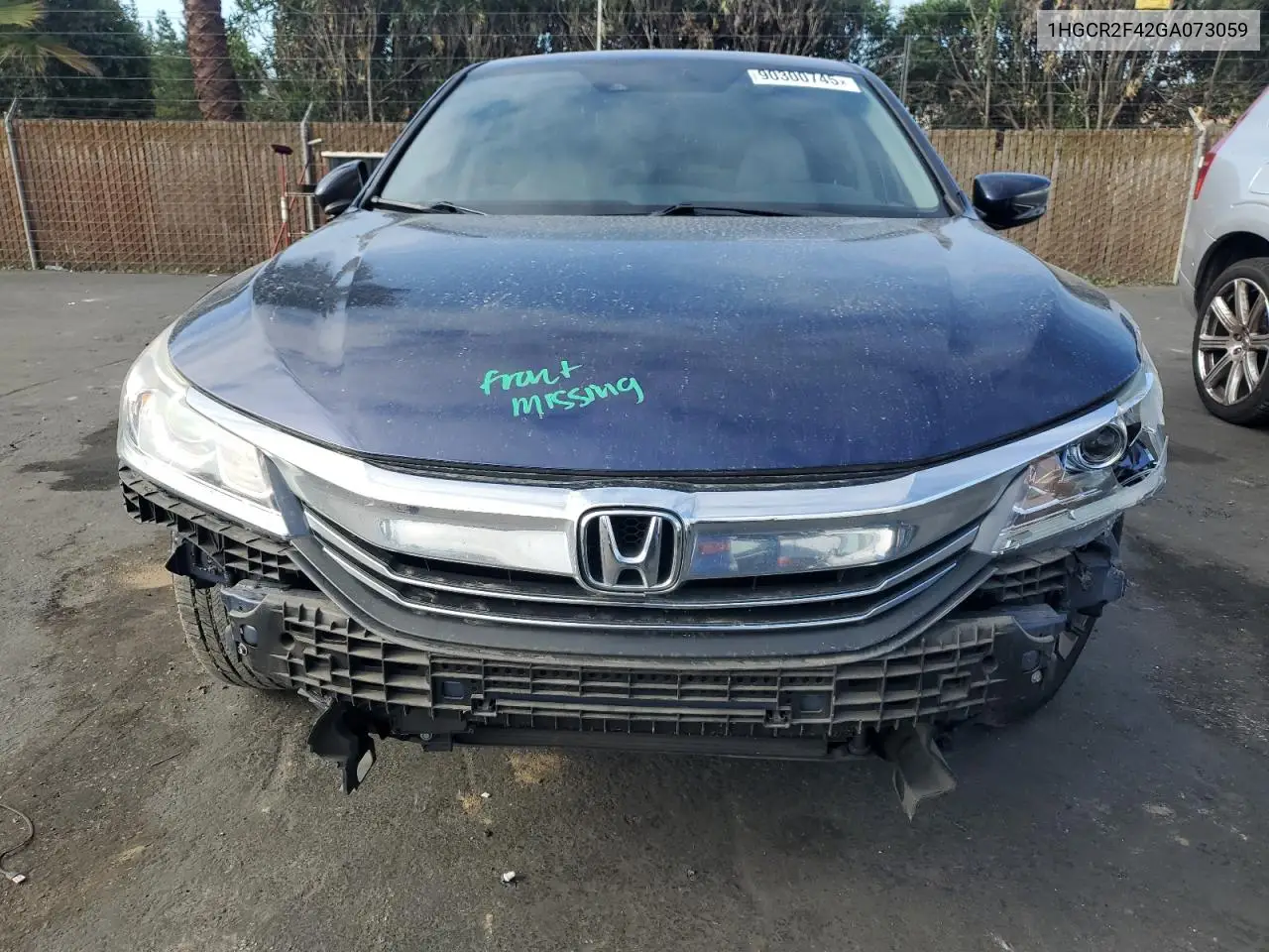 1HGCR2F42GA073059 2016 Honda Accord Lx