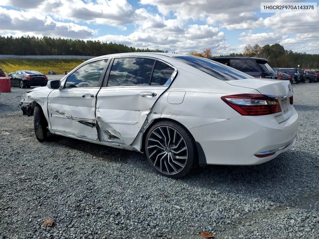 1HGCR2F97GA143375 2016 Honda Accord Exl