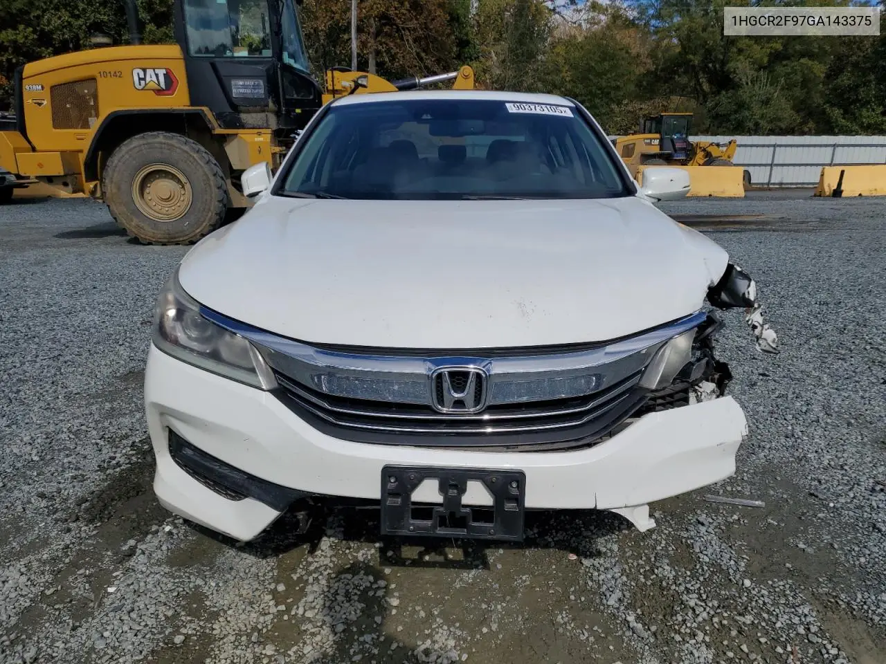 1HGCR2F97GA143375 2016 Honda Accord Exl