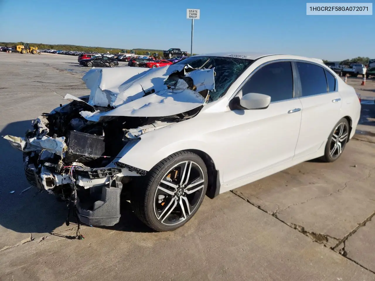 1HGCR2F58GA072071 2016 Honda Accord Sport