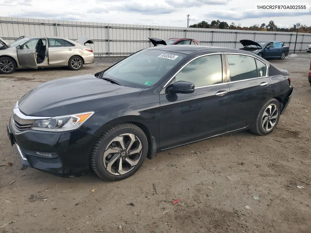 1HGCR2F87GA002555 2016 Honda Accord Exl