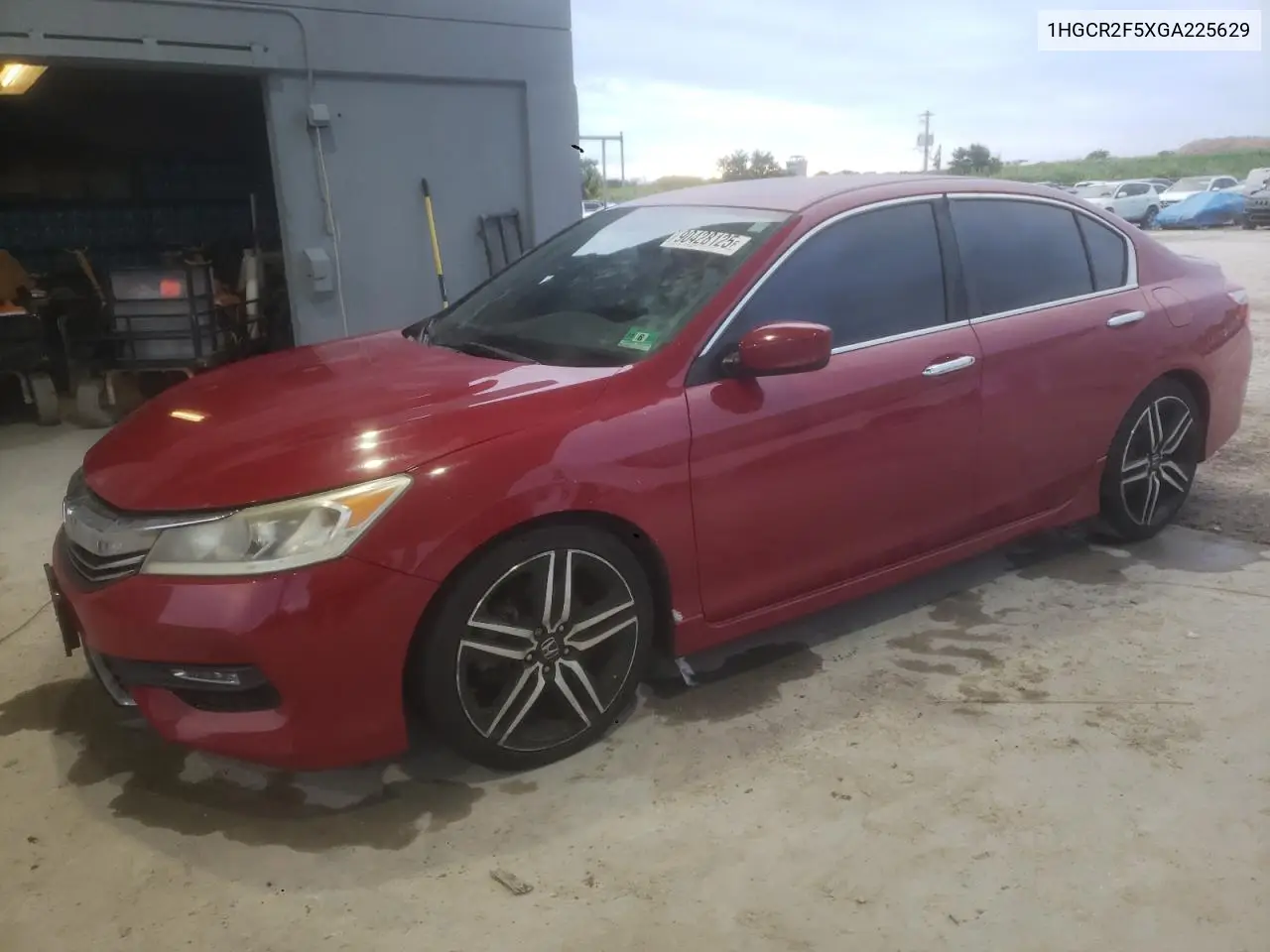 1HGCR2F5XGA225629 2016 Honda Accord Sport
