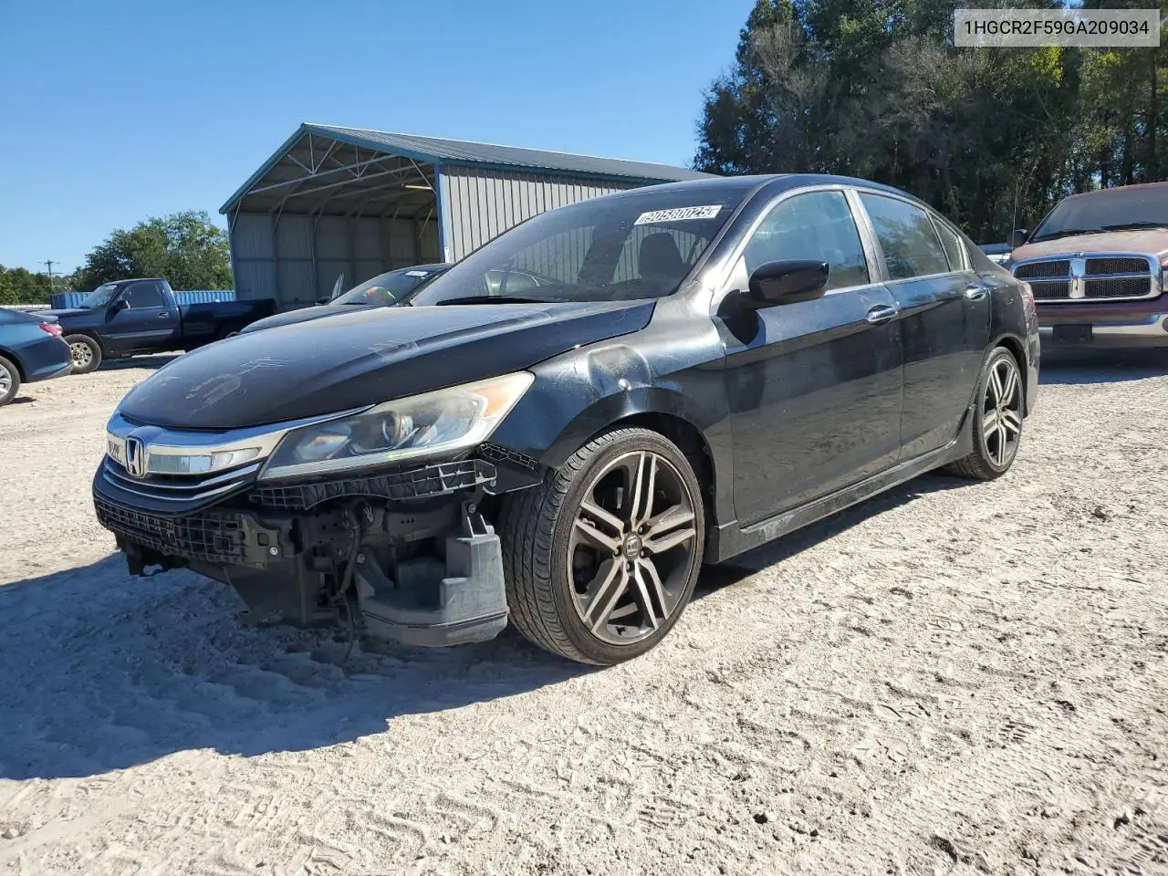 1HGCR2F59GA209034 2016 Honda Accord Sport