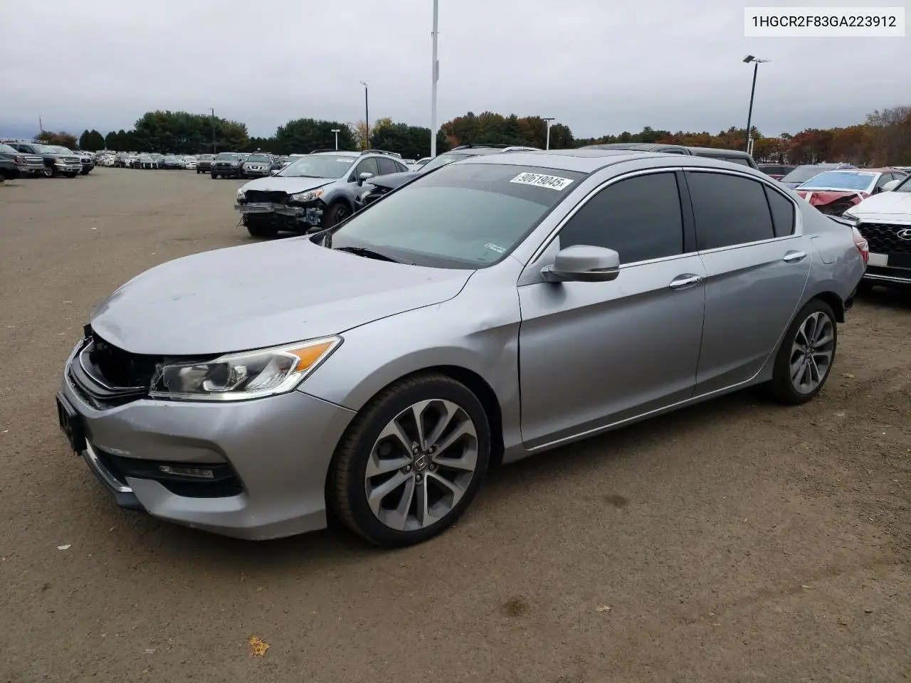1HGCR2F83GA223912 2016 Honda Accord Exl