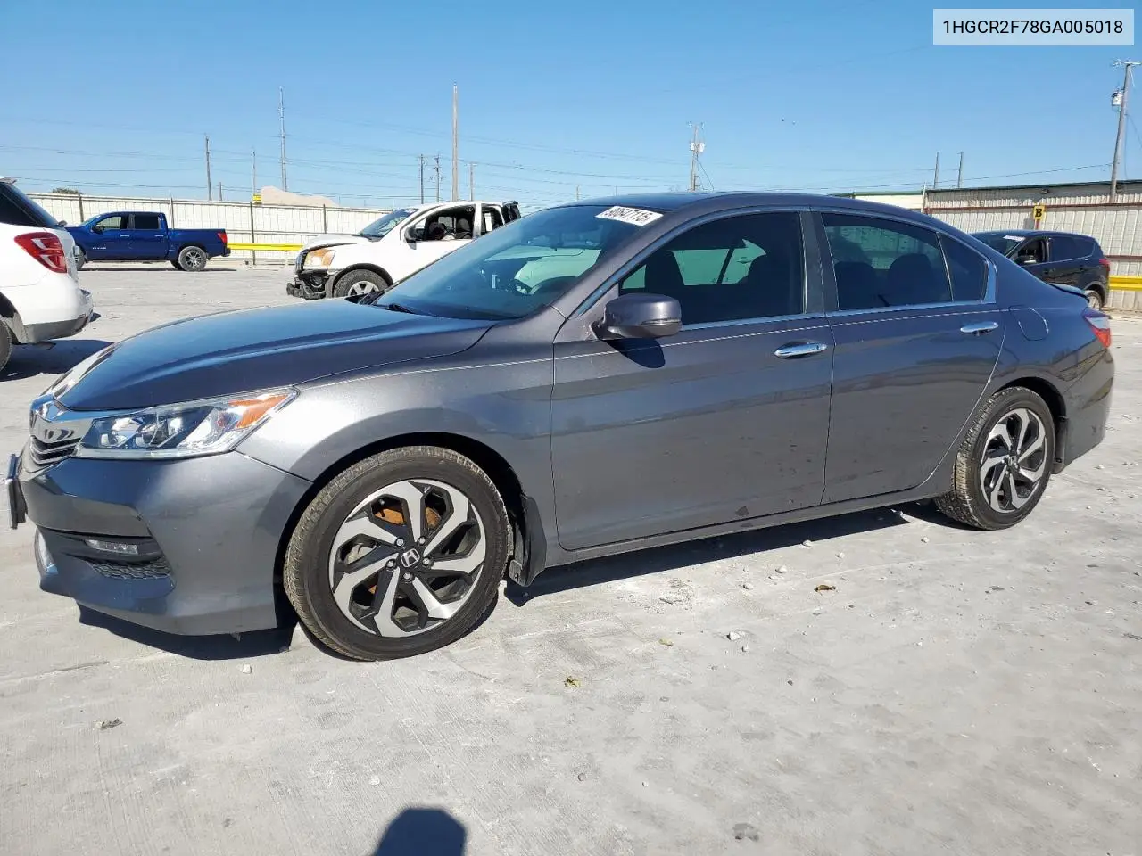 1HGCR2F78GA005018 2016 Honda Accord Ex