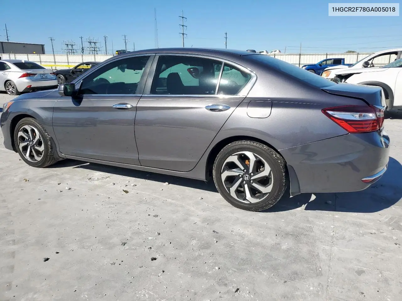 1HGCR2F78GA005018 2016 Honda Accord Ex
