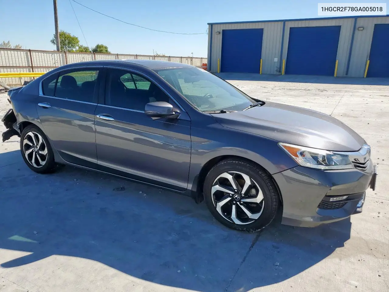 1HGCR2F78GA005018 2016 Honda Accord Ex