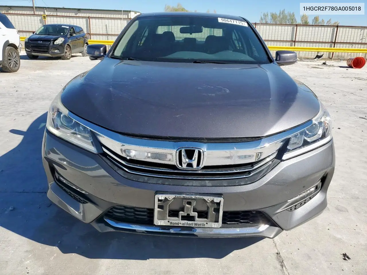 1HGCR2F78GA005018 2016 Honda Accord Ex
