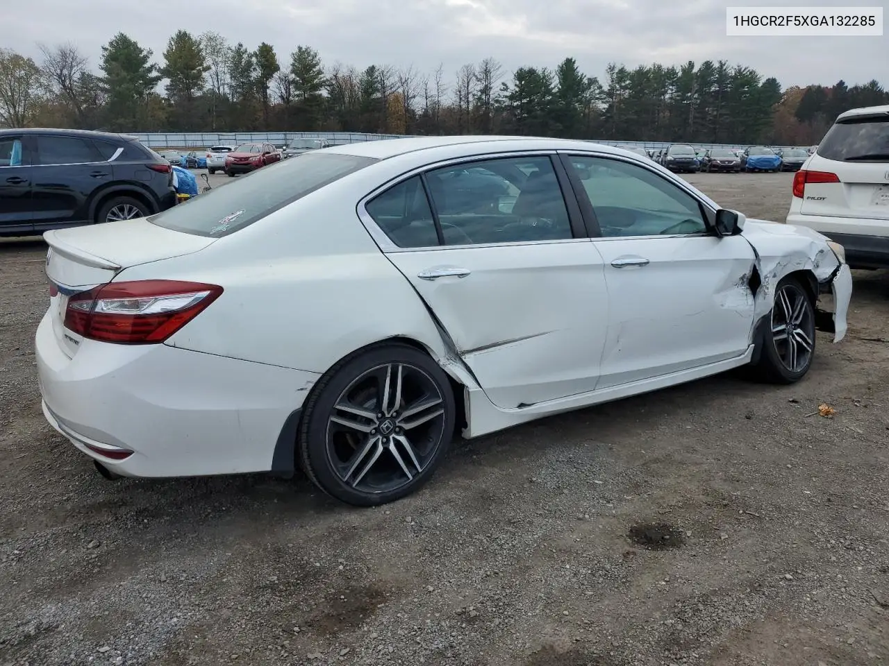 1HGCR2F5XGA132285 2016 Honda Accord Sport