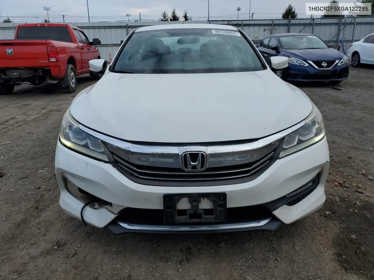 1HGCR2F5XGA132285 2016 Honda Accord Sport