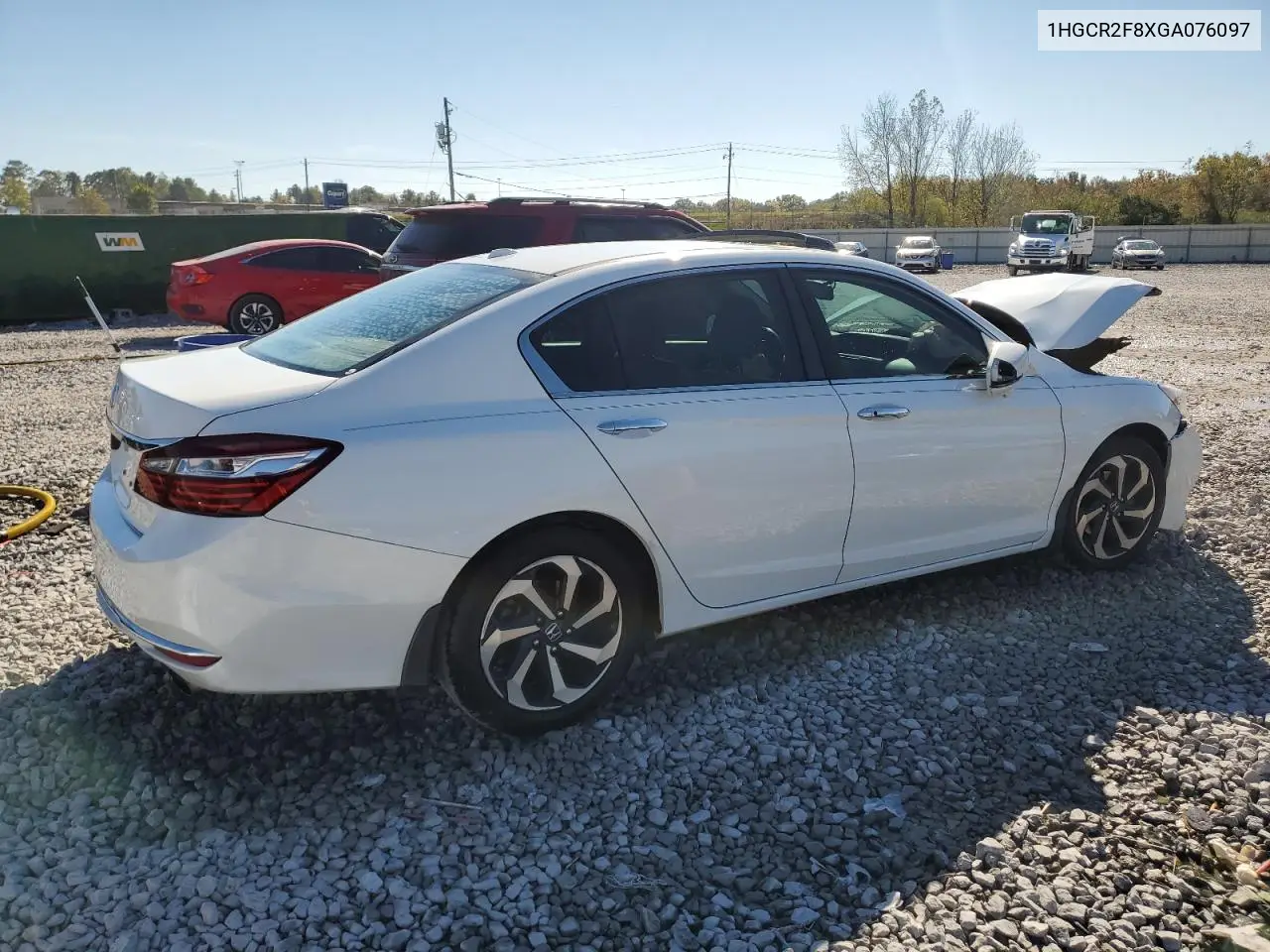 1HGCR2F8XGA076097 2016 Honda Accord Exl