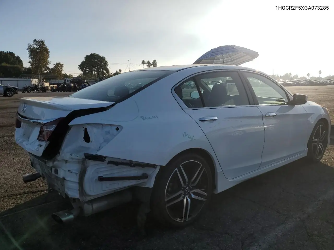 1HGCR2F5XGA073285 2016 Honda Accord Sport