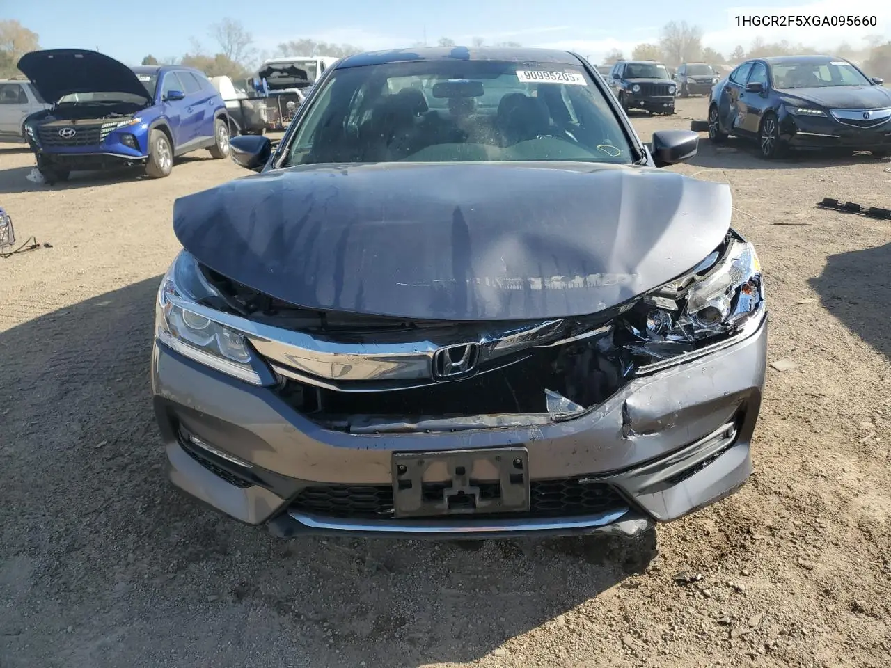 1HGCR2F5XGA095660 2016 Honda Accord Sport