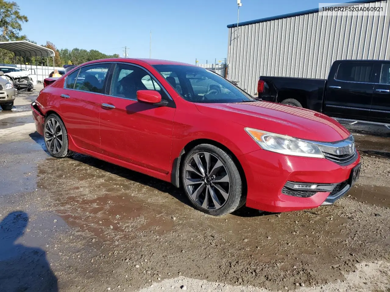 1HGCR2F52GA060921 2016 Honda Accord Sport