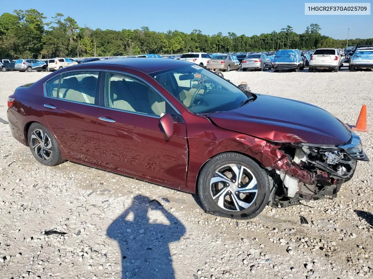1HGCR2F37GA025709 2016 Honda Accord Lx
