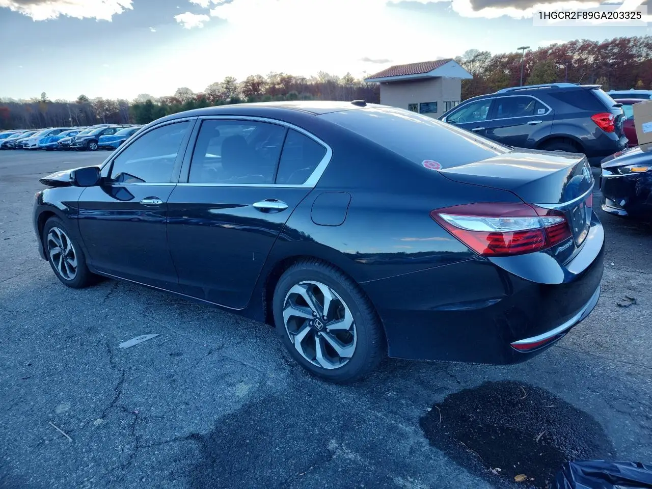 1HGCR2F89GA203325 2016 Honda Accord Exl
