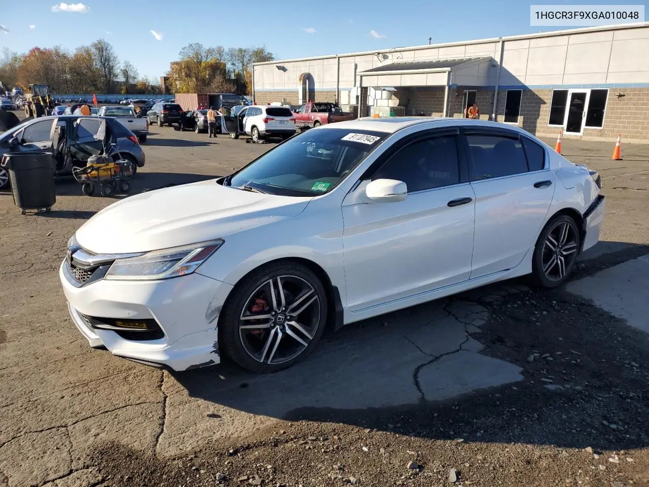 1HGCR3F9XGA010048 2016 Honda Accord Touring