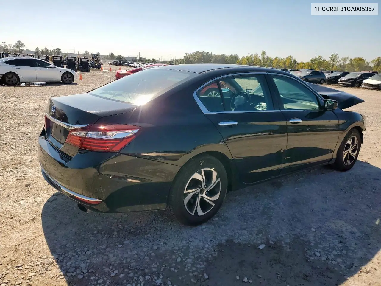1HGCR2F31GA005357 2016 Honda Accord Lx