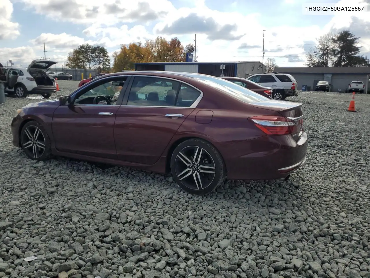 1HGCR2F50GA125667 2016 Honda Accord Sport
