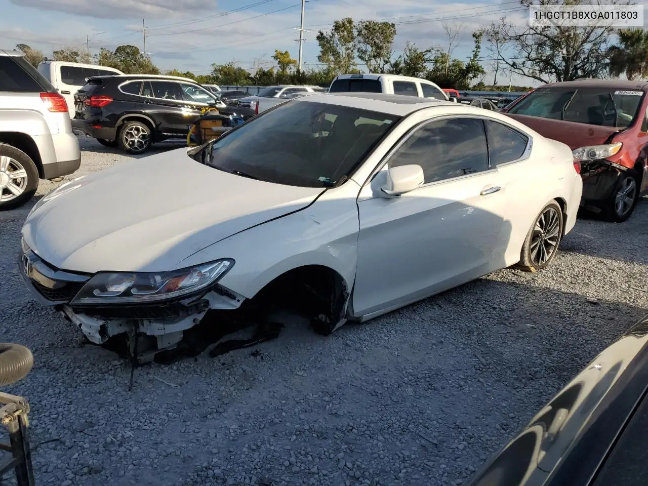 1HGCT1B8XGA011803 2016 Honda Accord Exl