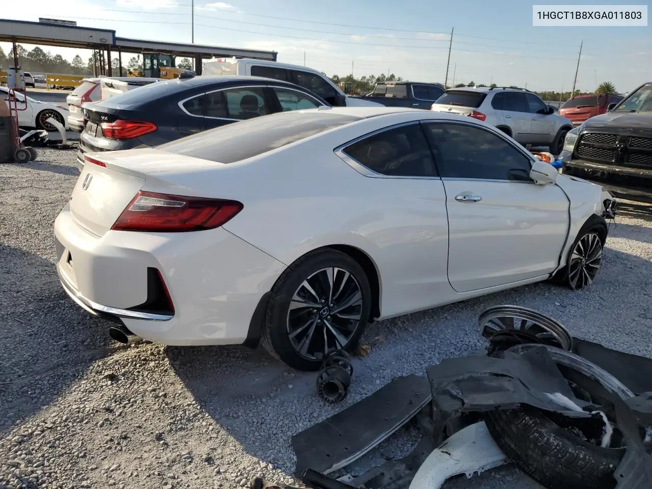 1HGCT1B8XGA011803 2016 Honda Accord Exl