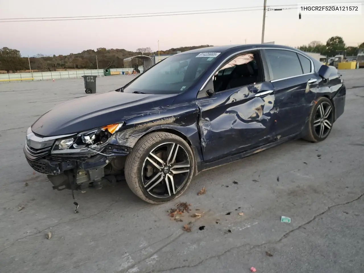 1HGCR2F52GA121572 2016 Honda Accord Sport