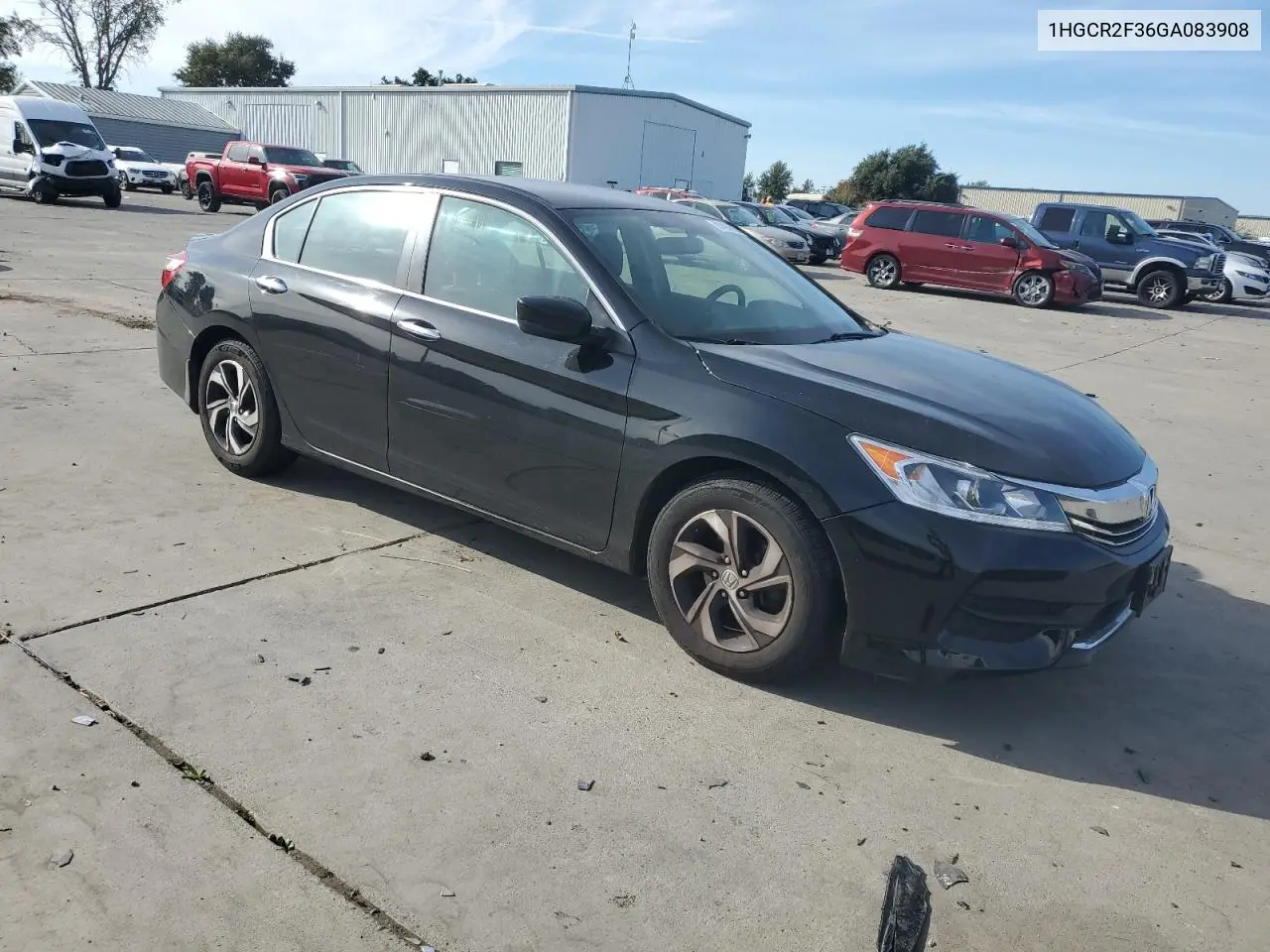 1HGCR2F36GA083908 2016 Honda Accord Lx