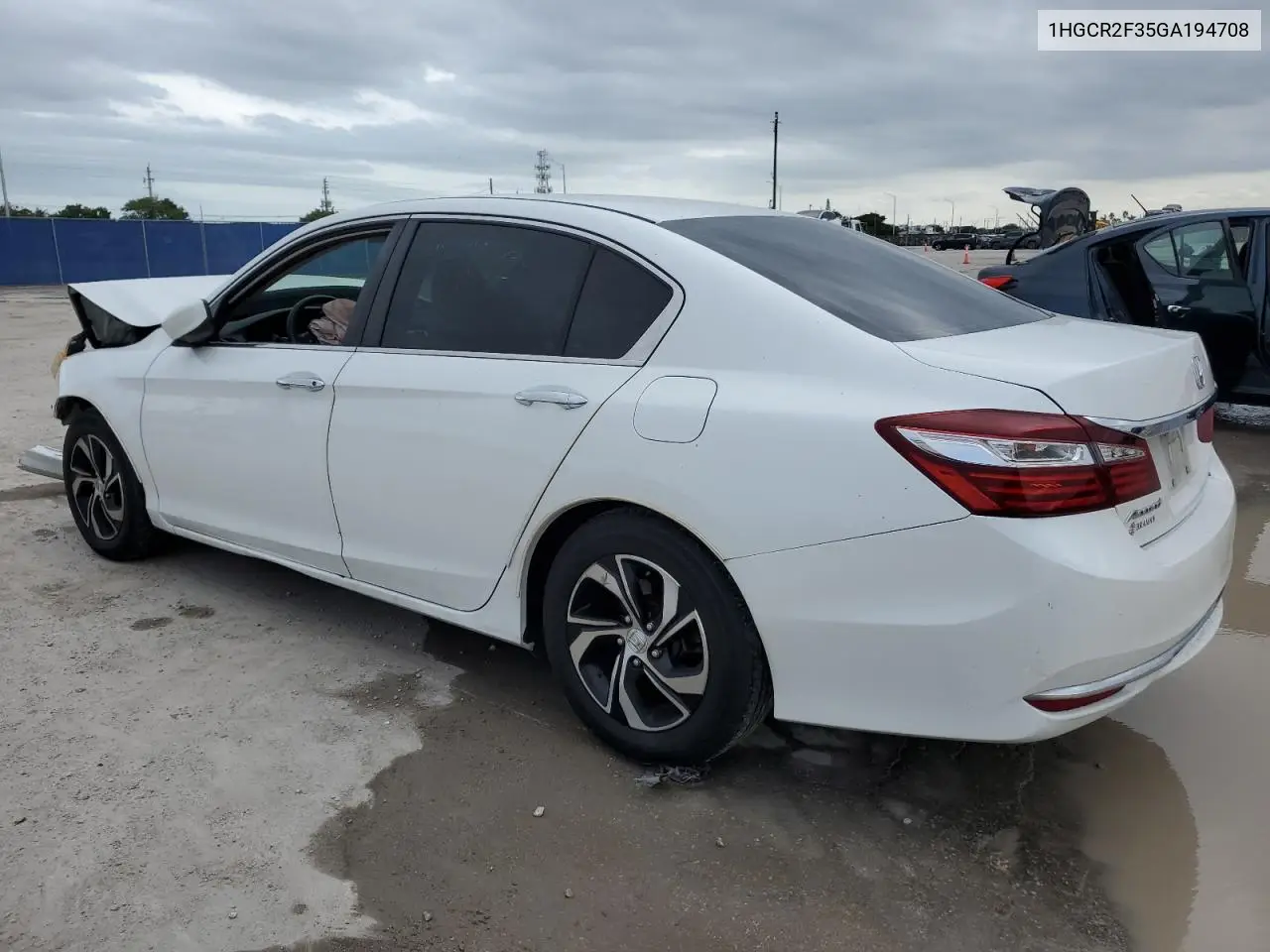 1HGCR2F35GA194708 2016 Honda Accord Lx