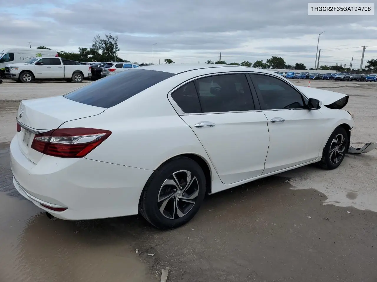 1HGCR2F35GA194708 2016 Honda Accord Lx