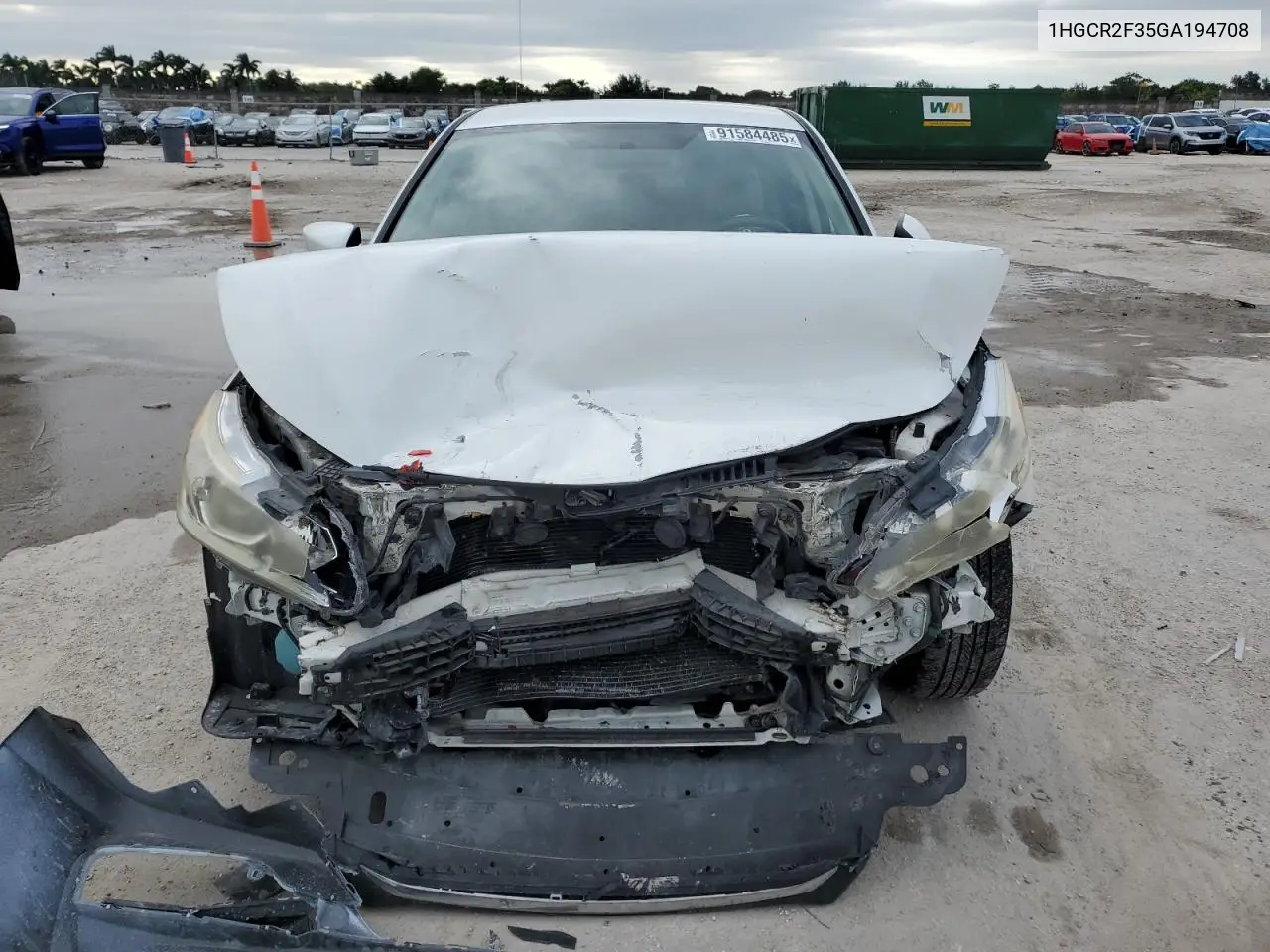 1HGCR2F35GA194708 2016 Honda Accord Lx
