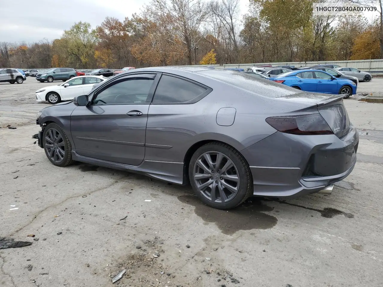 1HGCT2B04GA007939 2016 Honda Accord Touring