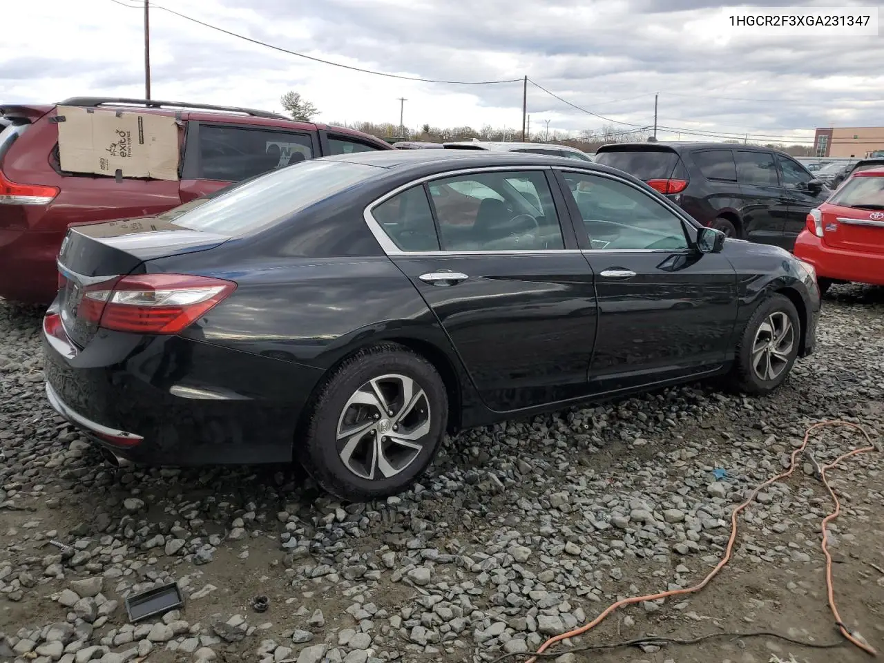1HGCR2F3XGA231347 2016 Honda Accord Lx