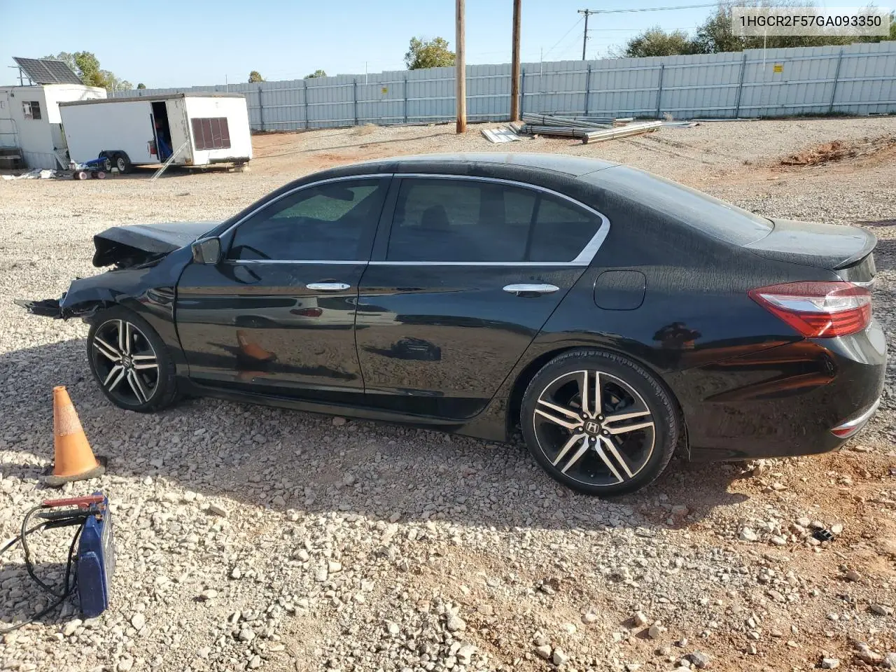 1HGCR2F57GA093350 2016 Honda Accord Sport