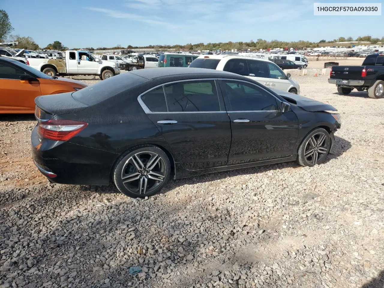 1HGCR2F57GA093350 2016 Honda Accord Sport