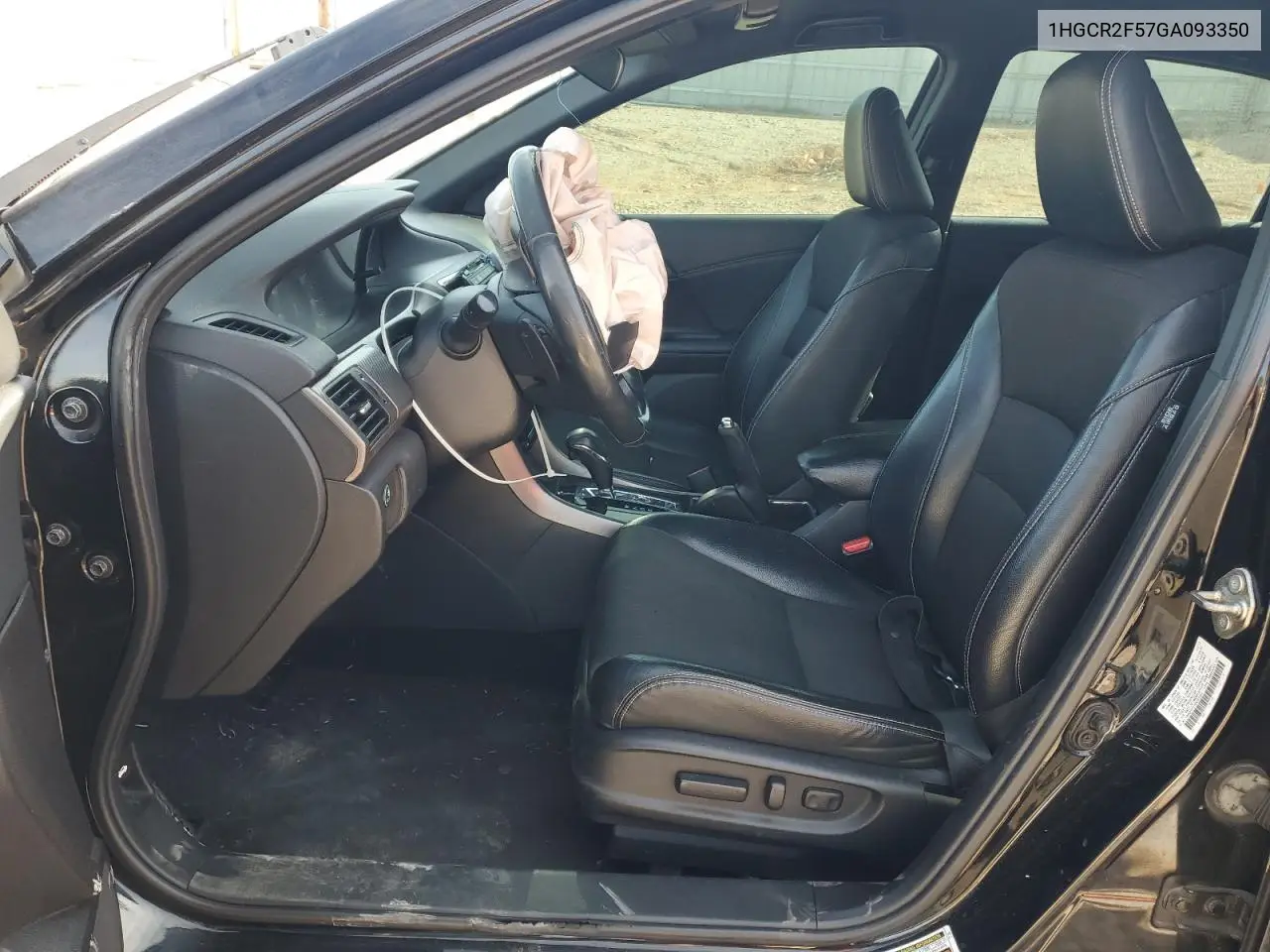 1HGCR2F57GA093350 2016 Honda Accord Sport