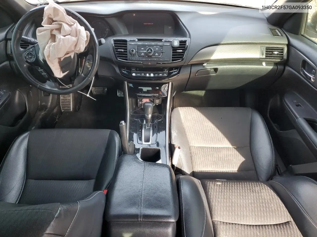 1HGCR2F57GA093350 2016 Honda Accord Sport