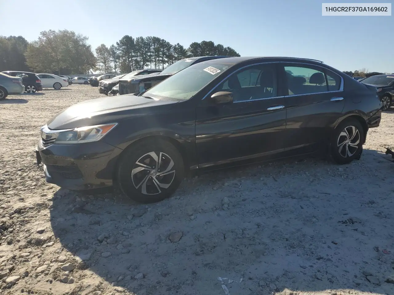 1HGCR2F37GA169602 2016 Honda Accord Lx