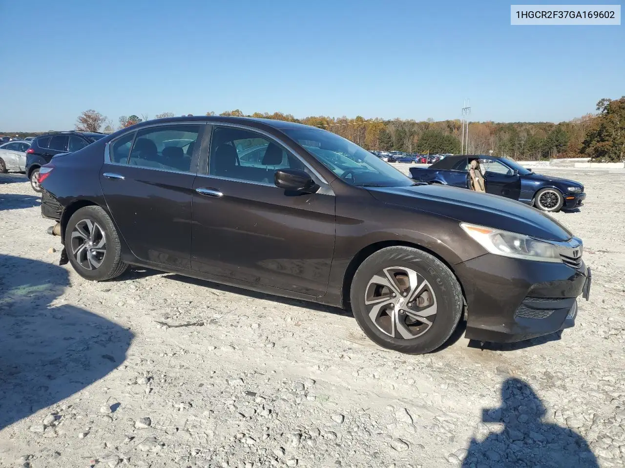 1HGCR2F37GA169602 2016 Honda Accord Lx