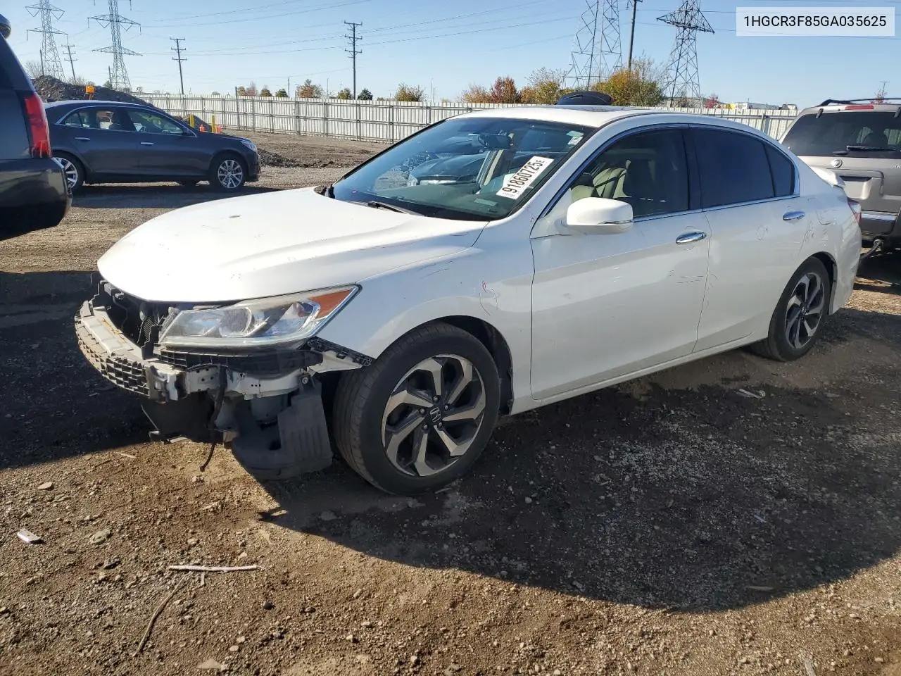 1HGCR3F85GA035625 2016 Honda Accord Exl