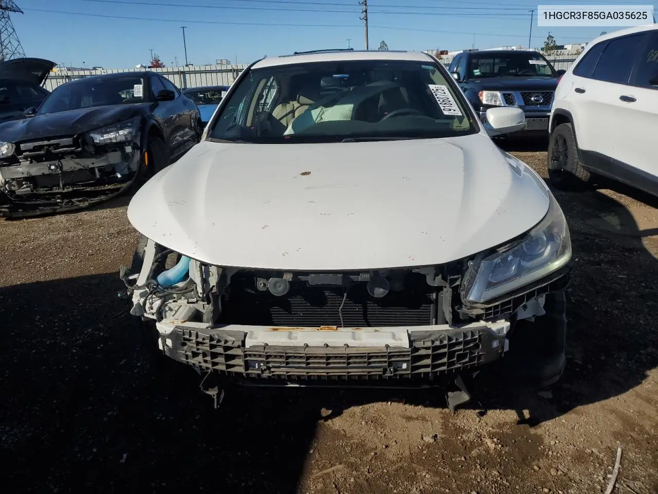 1HGCR3F85GA035625 2016 Honda Accord Exl