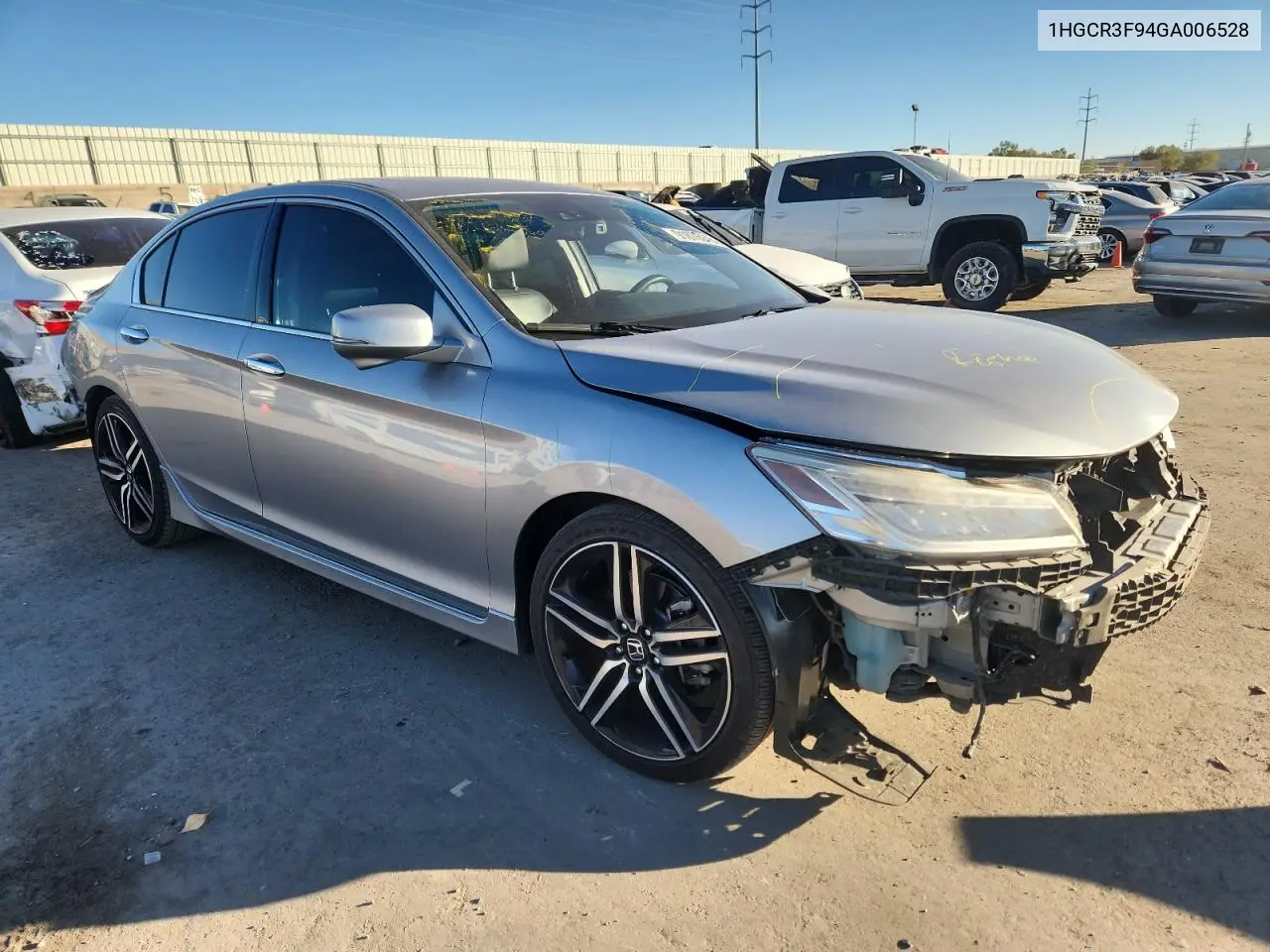 1HGCR3F94GA006528 2016 Honda Accord Touring