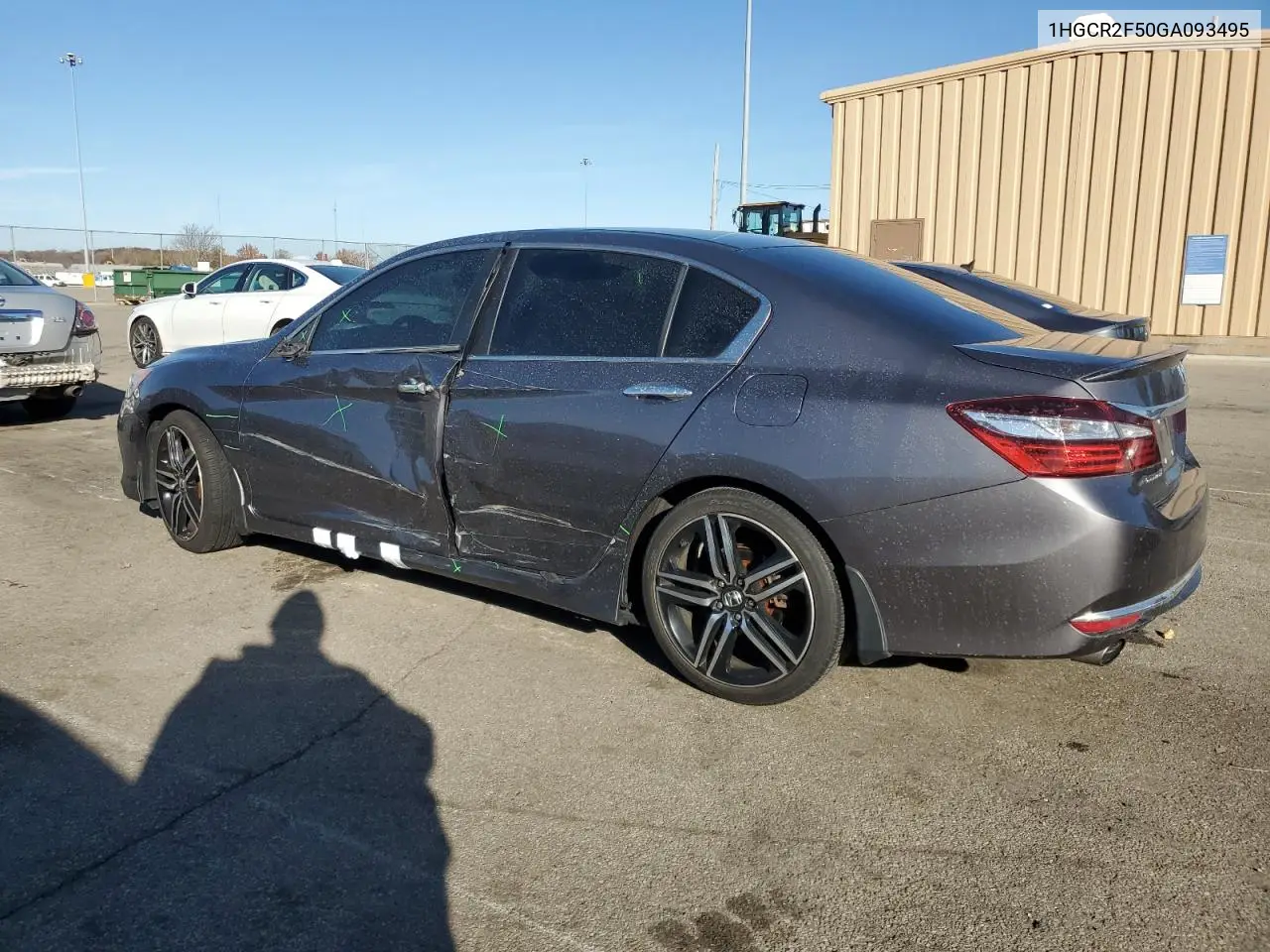 1HGCR2F50GA093495 2016 Honda Accord Sport