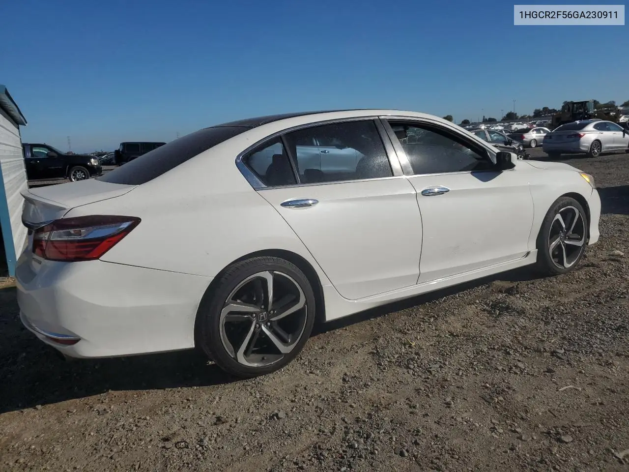 1HGCR2F56GA230911 2016 Honda Accord Sport