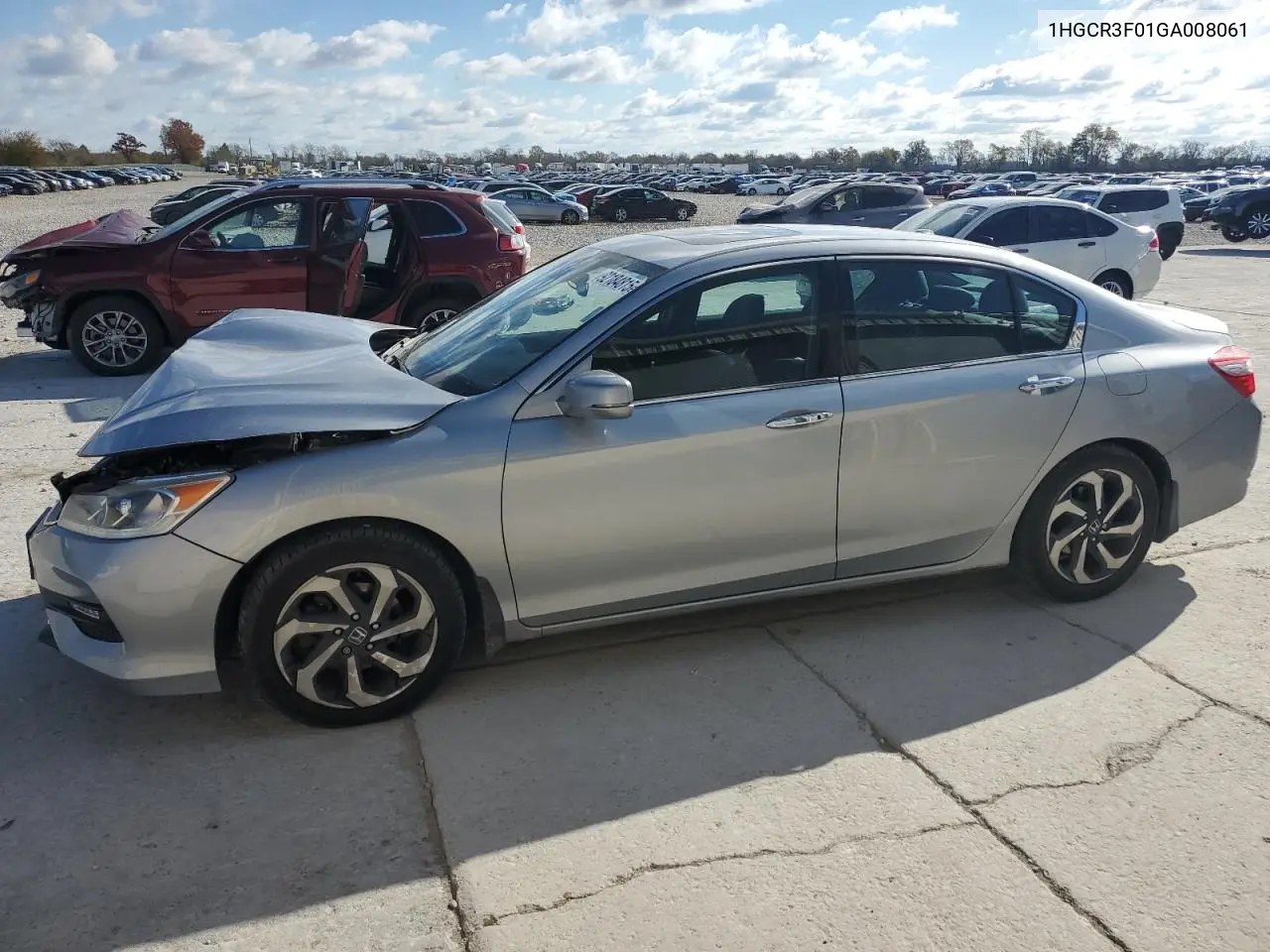 1HGCR3F01GA008061 2016 Honda Accord Exl