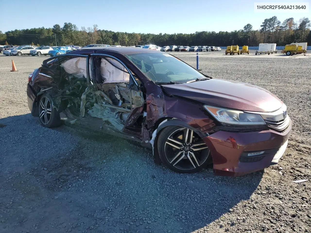 1HGCR2F54GA213640 2016 Honda Accord Sport