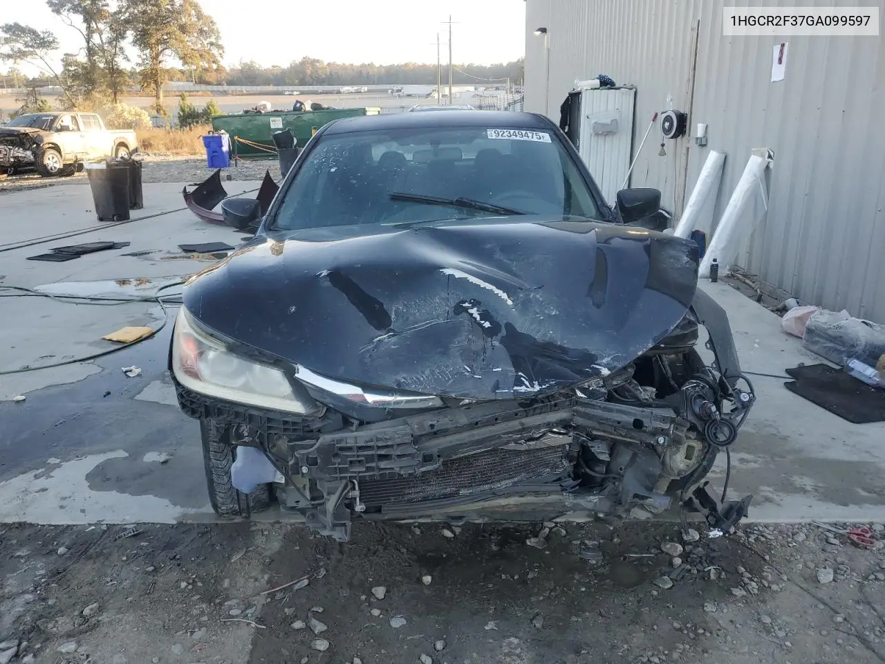 1HGCR2F37GA099597 2016 Honda Accord Lx