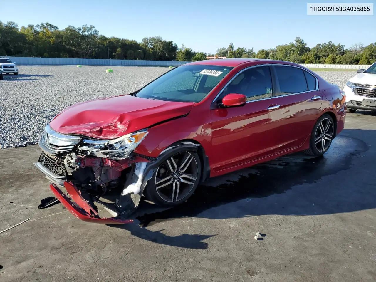 1HGCR2F53GA035865 2016 Honda Accord Sport
