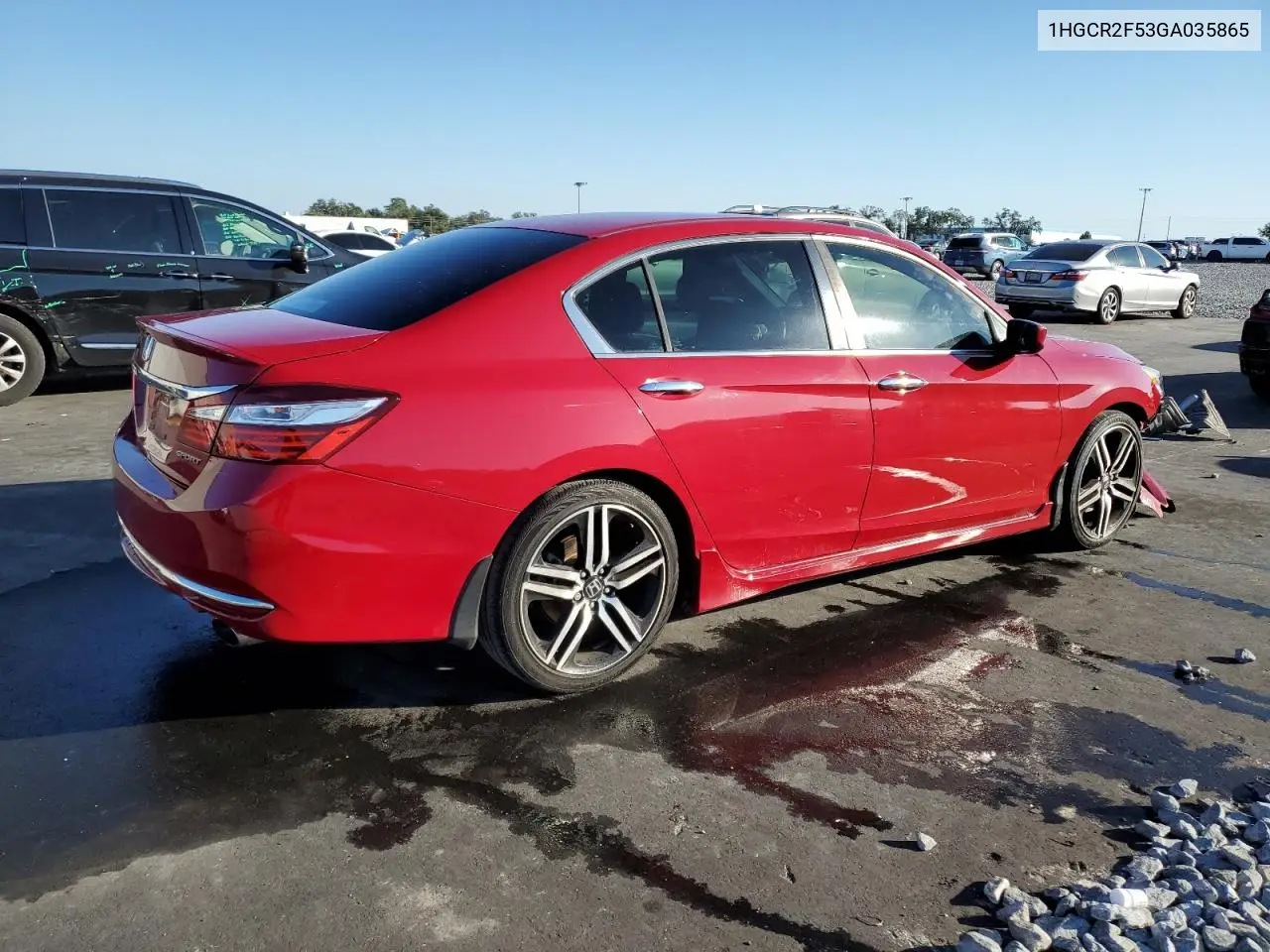 1HGCR2F53GA035865 2016 Honda Accord Sport