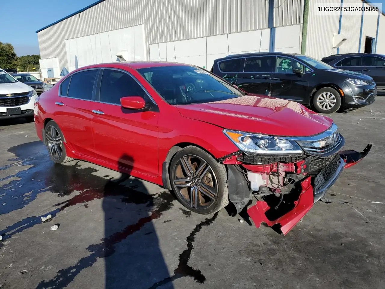 1HGCR2F53GA035865 2016 Honda Accord Sport