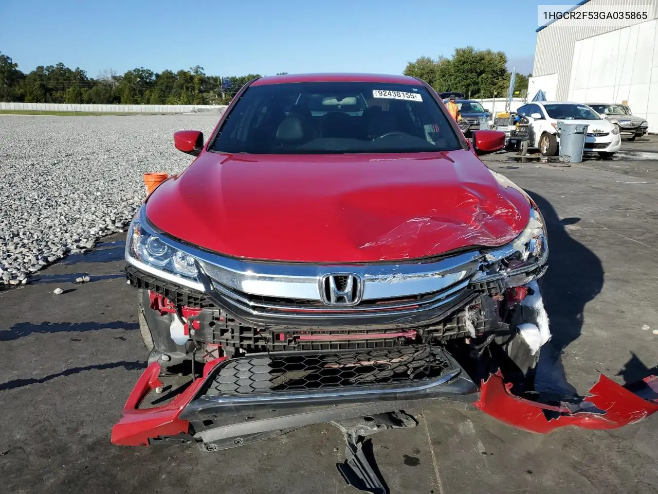 1HGCR2F53GA035865 2016 Honda Accord Sport